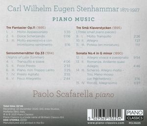 Produktbild: Stenhammar:Piano Music