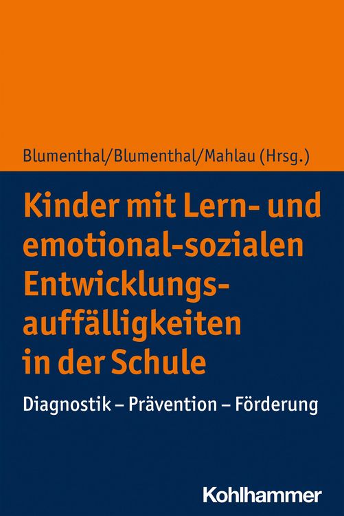 Produktbild: Kinder mit Lern- und emotional-sozialen Entwicklungsauff&auml;lligkeiten in der Schule