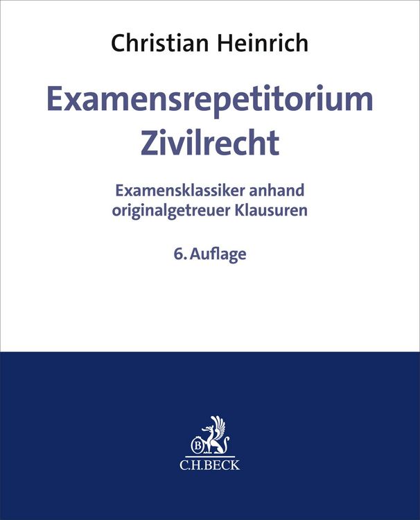 Produktbild: Examensrepetitorium Zivilrecht