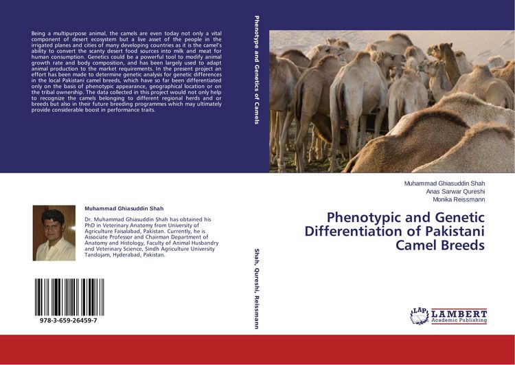 Produktbild: Phenotypic and Genetic Differentiation of Pakistani Camel Breeds