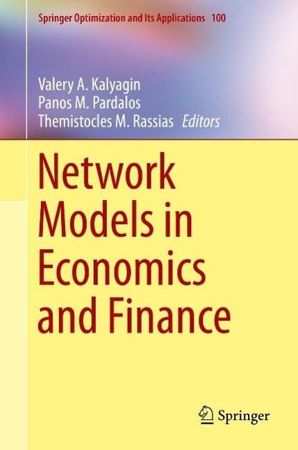 Produktbild: Network Models in Economics and Finance