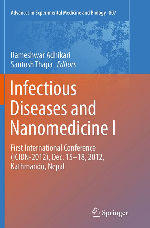 Produktbild: Infectious Diseases and Nanomedicine I