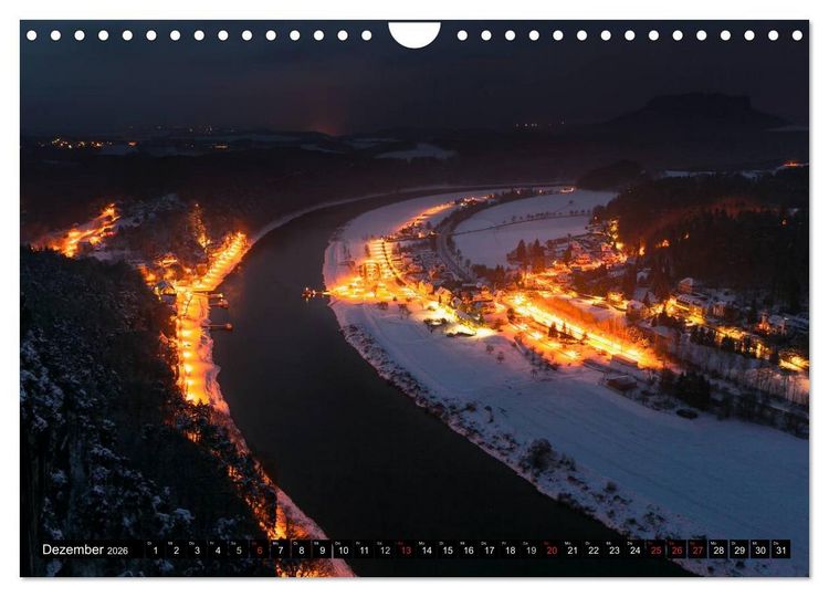 Produktbild: Bilder aus dem Nationalpark S&auml;chsische Schweiz (Wandkalender 2026 DIN A4 quer), CALVENDO Monatskalender
