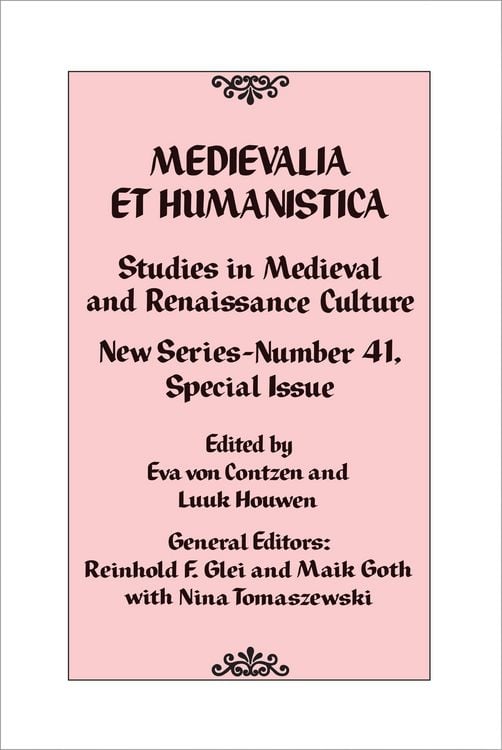 Produktbild: Medievalia et Humanistica, No. 41