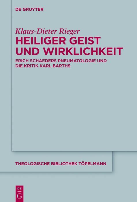 Produktbild: Heiliger Geist und Wirklichkeit