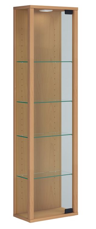 Produktbild: Wandvitrine H&auml;ngevitrine Glasvitrine Stano Mini