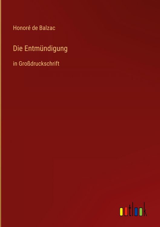 Produktbild: Die Entm&uuml;ndigung