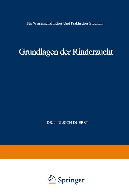 Produktbild: Grundlagen der Rinderzucht