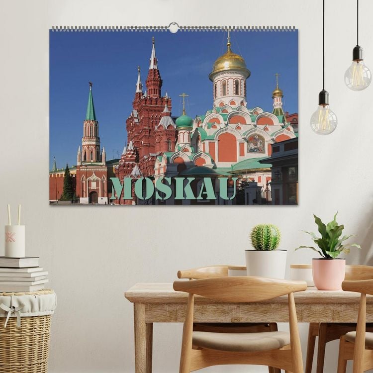 Produktbild: Moskau (Wandkalender 2026 DIN A2 quer), CALVENDO Monatskalender