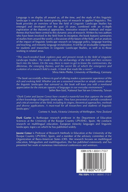 Produktbild: A Panorama of Linguistic Landscape Studies