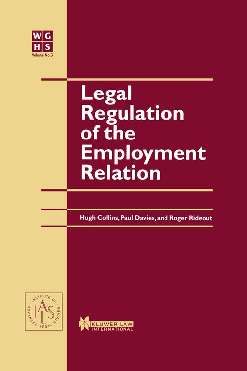 Produktbild: Legal Regulation of the Employment Relation
