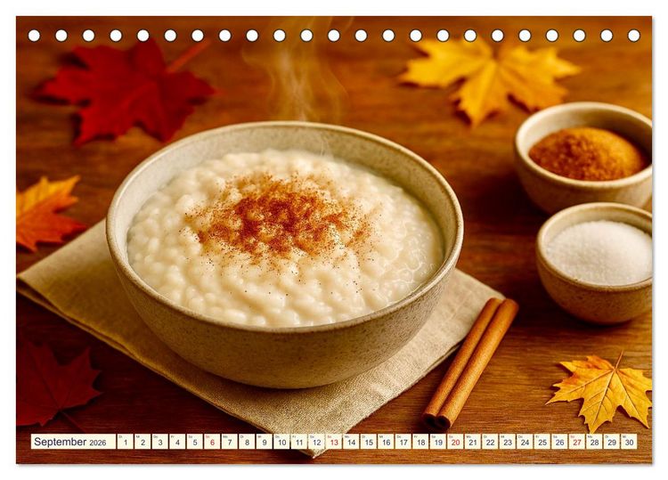 Produktbild: Milch und Milchprodukte (Tischkalender 2026 DIN A5 quer), CALVENDO Monatskalender
