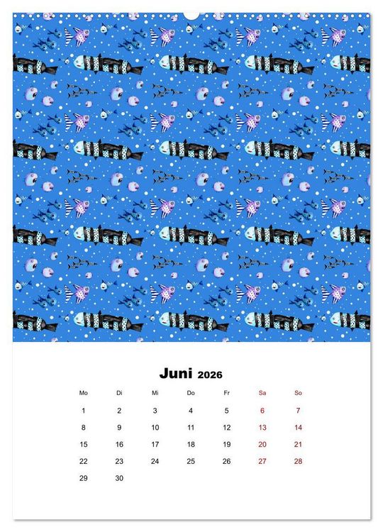 Produktbild: MUSTERMACKE (hochwertiger Premium Wandkalender 2026 DIN A2 hoch), Kunstdruck in Hochglanz