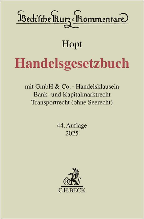 Produktbild: Handelsgesetzbuch. HGB