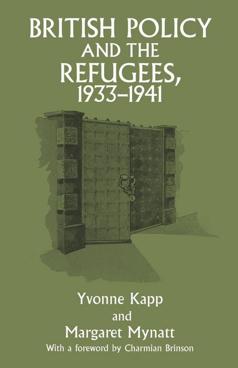 Produktbild: British Policy and the Refugees, 1933-1941