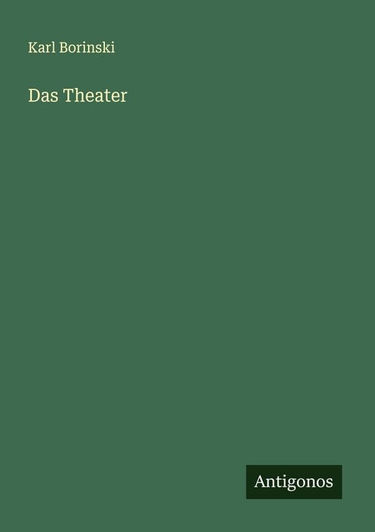 Produktbild: Das Theater