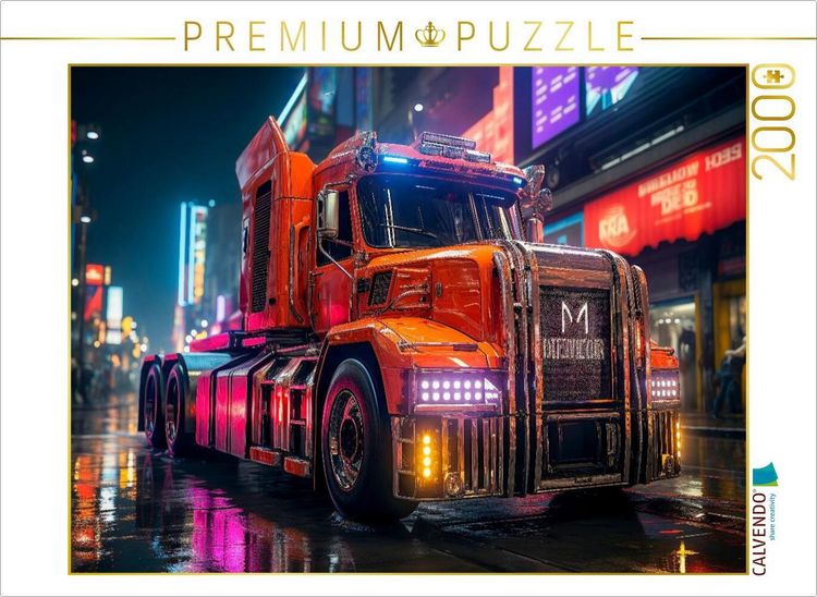 Produktbild: CALVENDO Puzzle Trucks | 2000 Teile Lege-Gr&ouml;&szlig;e 90x67cm Foto-Puzzle f&uuml;r gl&uuml;ckliche Stunden