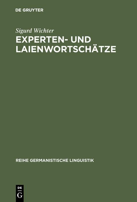 Produktbild: Experten- und Laienwortsch&auml;tze