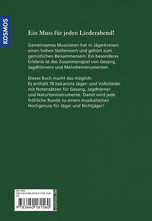 Produktbild: Die sch&ouml;nsten J&auml;ger- und Volkslieder