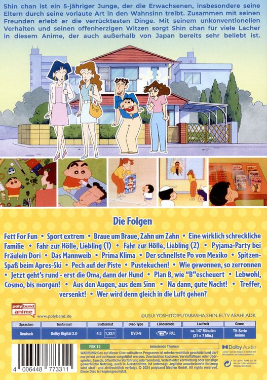 Produktbild: SHIN CHAN - Die Serie - Vol. 1