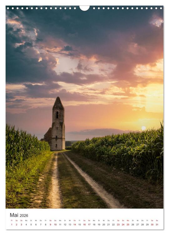 Produktbild: Die sch&ouml;nsten Orte vom Balaton nach Budapest (Wandkalender 2026 DIN A3 hoch), CALVENDO Monatskalender
