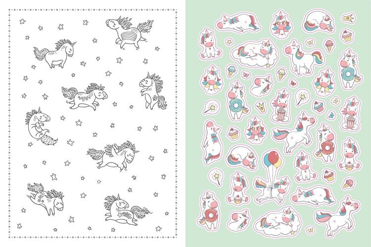 Produktbild: Stickerbuch Lustige Tiere I Über 1000 Sticker