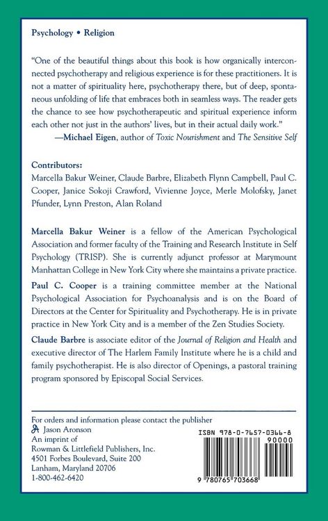 Produktbild: Psychotherapy and Religion