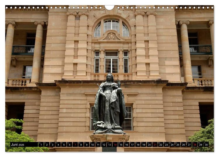 Produktbild: Brisbane (Wandkalender 2026 DIN A3 quer), CALVENDO Monatskalender