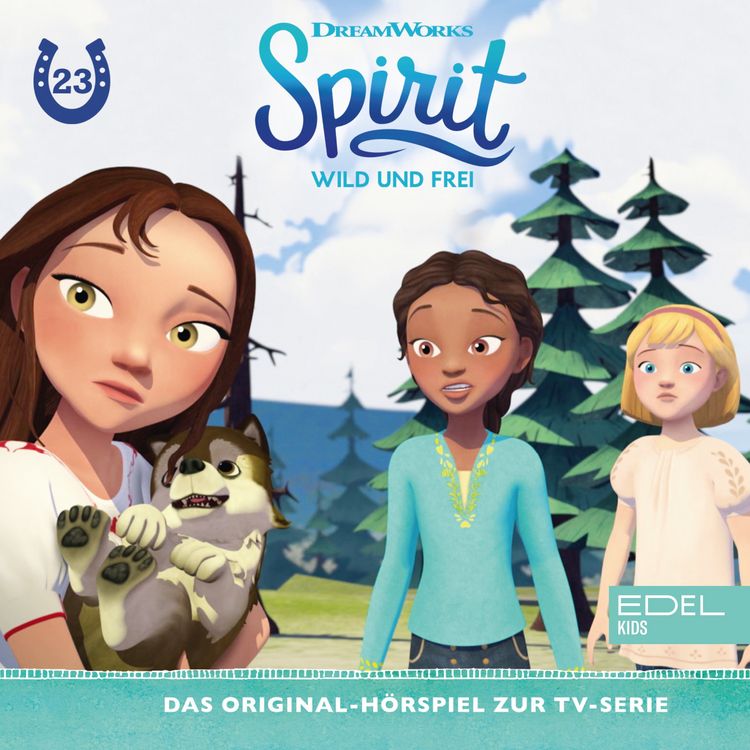 Produktbild: Folge 23: Der Dressur-Wettbewerb / Lucky, Polly und der Wolf (Das Original-H&ouml;rspiel zur TV-Serie)