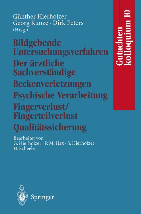 Produktbild: Gutachtenkolloquium 10