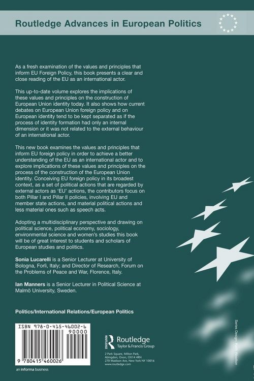 Produktbild: Values and Principles in European Union Foreign Policy