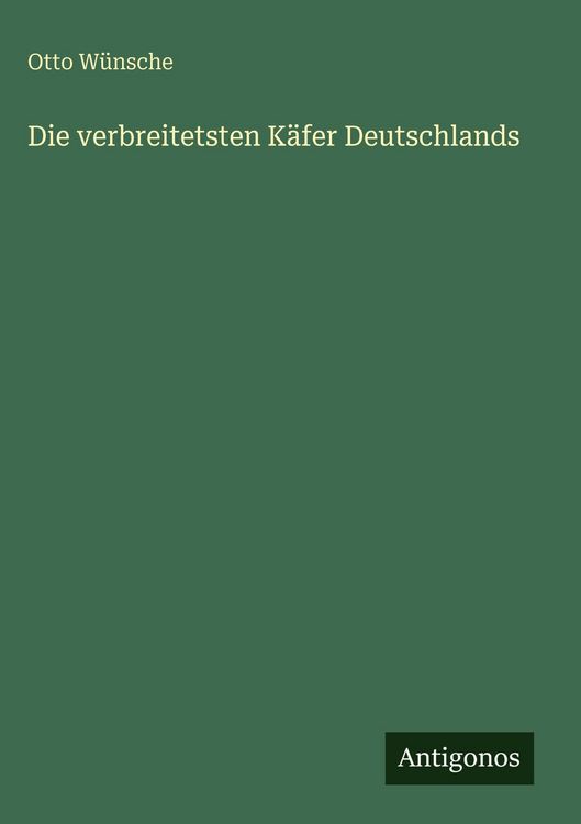 Produktbild: Die verbreitetsten K&auml;fer Deutschlands