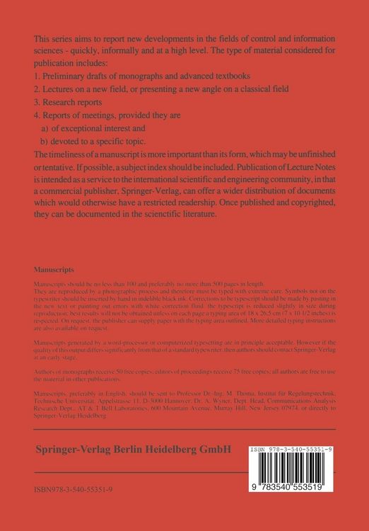 Produktbild: Boundary Control and Boundary Variation