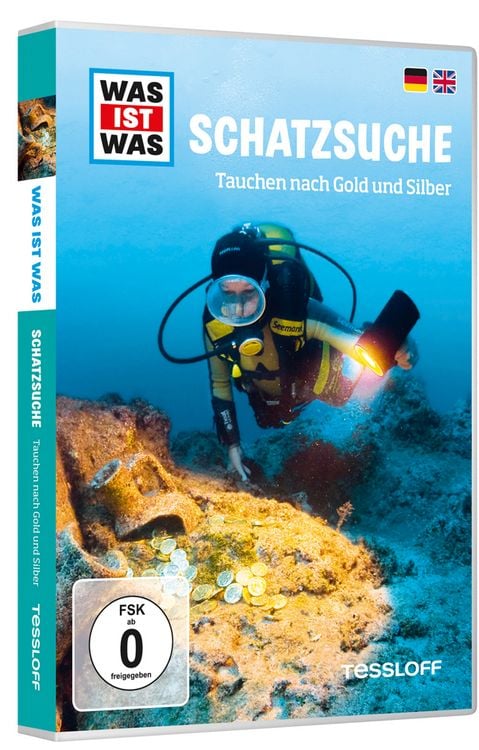Produktbild: Was ist was DVD Schatzsuche. Tauchen nach Gold und Silber