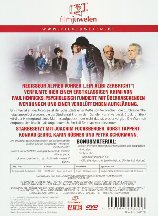 Produktbild: Sieben Tage Frist