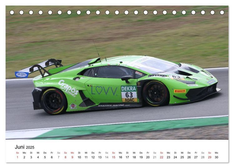 Produktbild: Motorsport aus Sant&rsquo;Agata (Tischkalender 2025 DIN A5 quer), CALVENDO Monatskalender