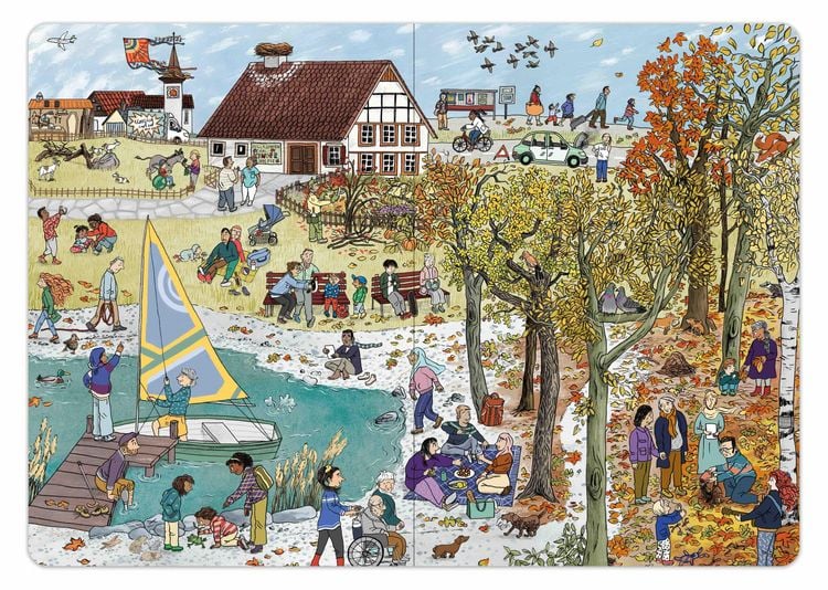 Produktbild: Das Wimmelbuch vom Abschiednehmen