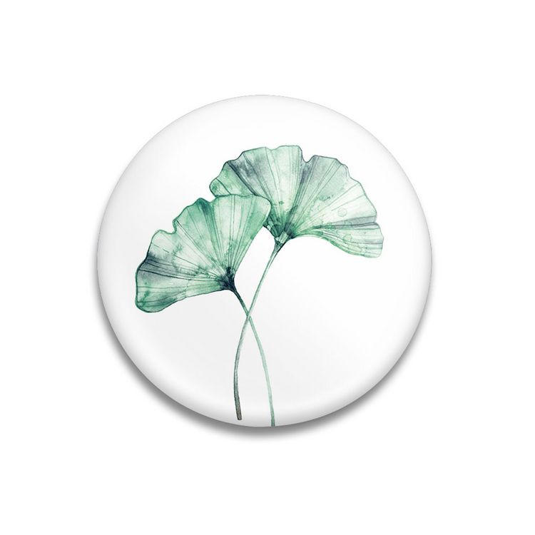 Produktbild: Dekomagnet Ginkgo Twin