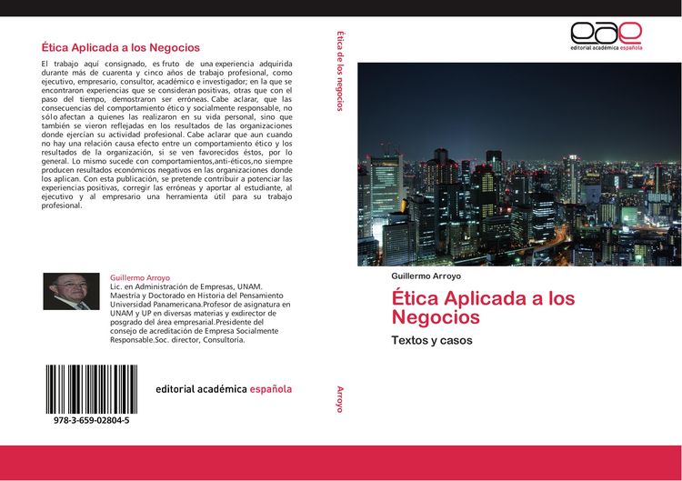 Produktbild: &Eacute;tica Aplicada a los Negocios