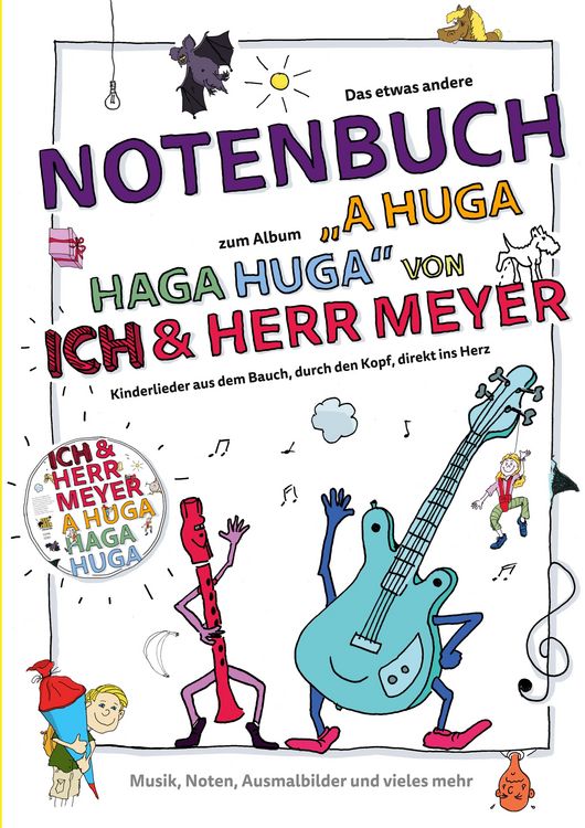 Produktbild: A Huga Haga Huga Notenbuch