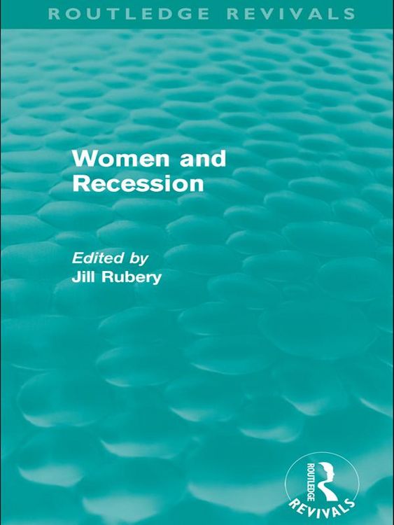 Produktbild: Women and Recession (Routledge Revivals)