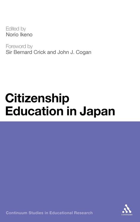 Produktbild: Citizenship Education in Japan