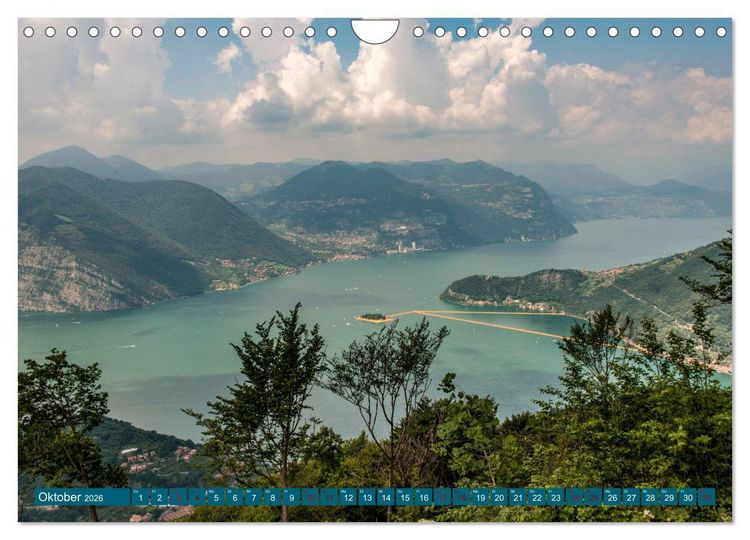 Produktbild: Iseo-See (Wandkalender 2026 DIN A4 quer), CALVENDO Monatskalender