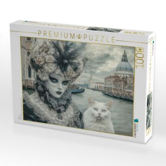 Produktbild: CALVENDO Puzzle Venise | 1000 Teile Lege-Gr&ouml;&szlig;e 64x48cm Foto-Puzzle f&uuml;r gl&uuml;ckliche Stunden