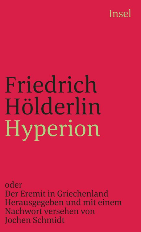Produktbild: Hyperion oder Der Eremit in Griechenland