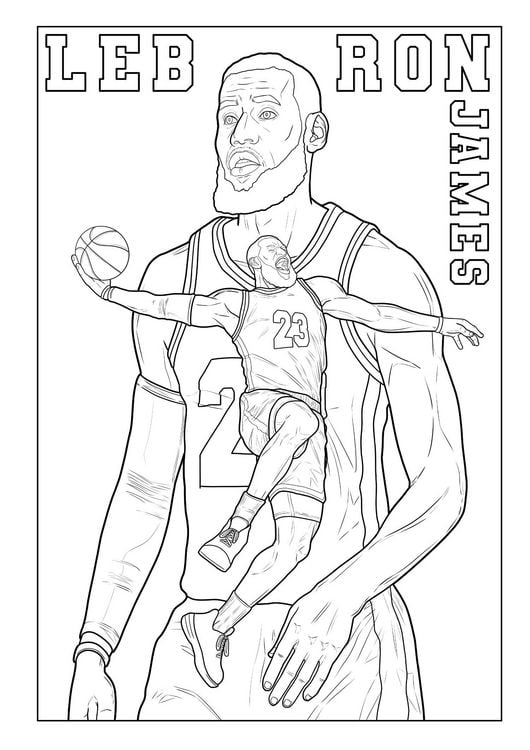 Produktbild: Basketball-Malbuch Stars & Legenden f&uuml;r Kinder ab 8 Jahren, Jugendliche und Erwachsene mit 55 Ausmalmotiven