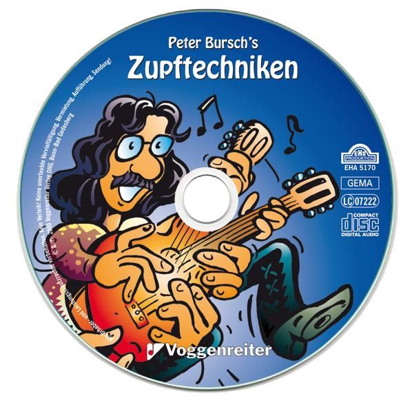 Produktbild: Peter Bursch's Zupftechniken f&uuml;r Gitarre
