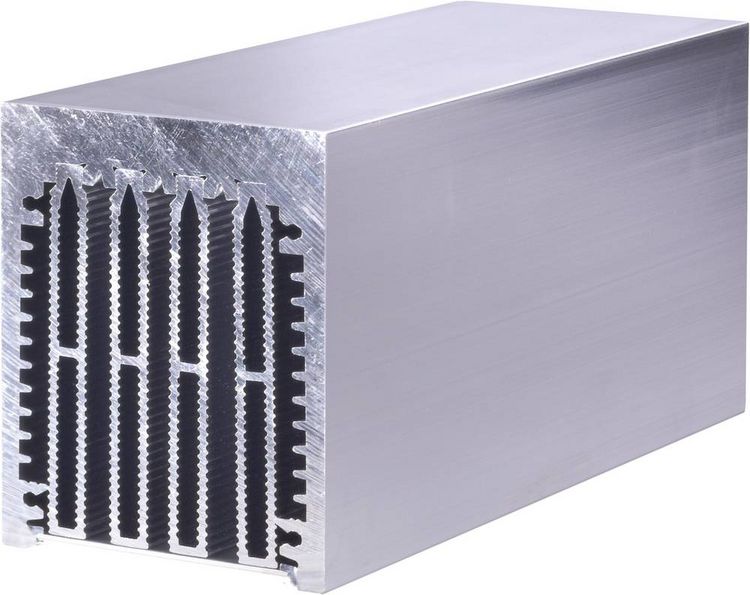 Produktbild: Fischer Elektronik 10015838 LA 6 150 AL Profilk&uuml;hlk&ouml;rper 0.3 K/W (L x B x H) 150 x 75 x 62mm