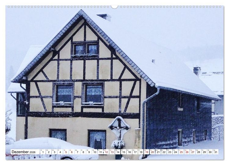 Produktbild: Fachwerkh&auml;user - Historische Geb&auml;ude rund um Simmerath (Wandkalender 2026 DIN A2 quer), CALVENDO Monatskalender