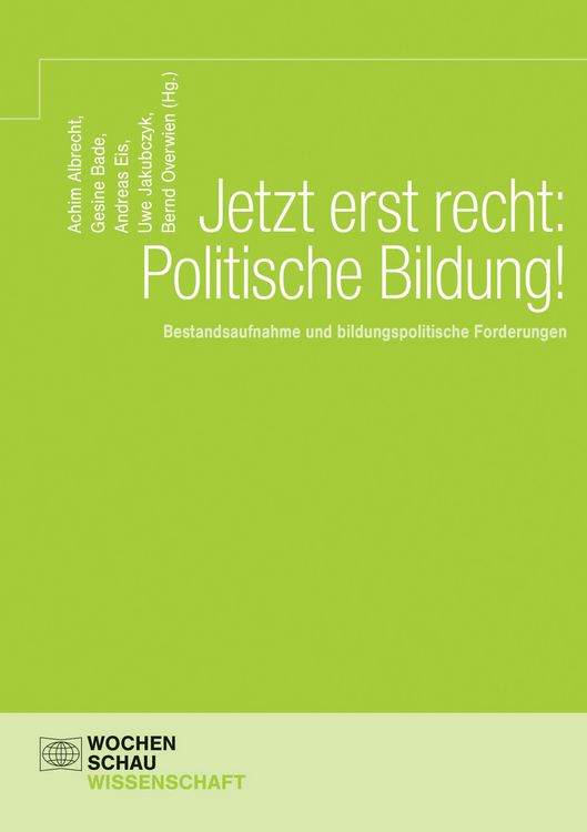 Produktbild: Jetzt erst recht: Politische Bildung!